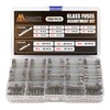 MADCATZ 250 Pcs 15 Values Fast Blow Glass Fuses Assortment