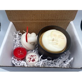 Unbranded Just Relax 4 pieces candle set Aromatherapy