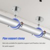 ZUDKSUY 2 Pack 2-1/4 Inch Wall Mount Ceiling Mount Pipe
