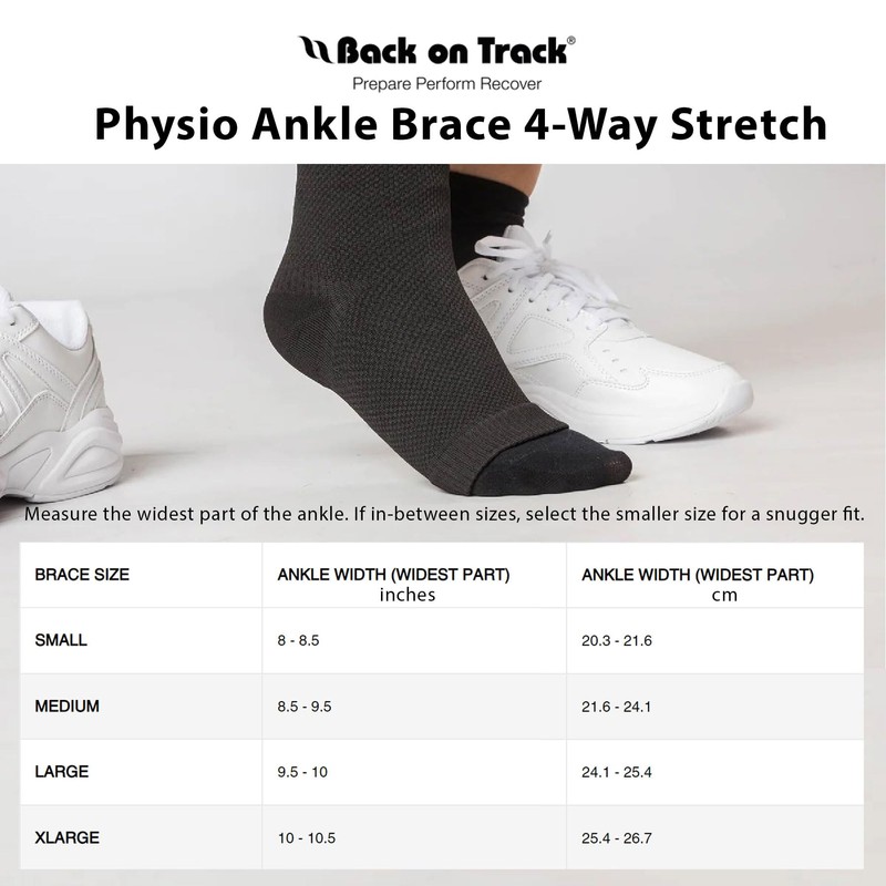 Back on Track Physio Ankle Brace 4-Way Stretch 1407 with