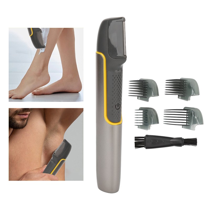 Body Hair Trimmer Electric Body Groomer Battery Powered Hair Cutting