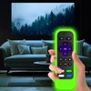 [2 Pack] Silicone remotes Cover case Compatible with TCL/Hisense-Roku Remote&