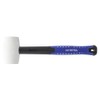 Faithfull FAIRMWF16 Rubber Mallet - White 16oz Fibreglass Shaft