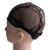 PRETYZOOM Wig Mesh Hat Adjustable Black Wig Cap for Comfortable