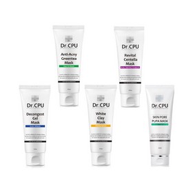 Dr.cpu 마스크5종 택1 [안티 아크니 그린티] Dr.cpu Mask 5 Types Pick 1 [Anti-Acne Green Tea]