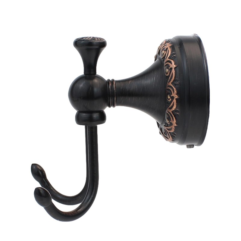 QULYEA Oil Rubbed Bronze Towel Hook,Bathroom Robe Hook Rustic Coat