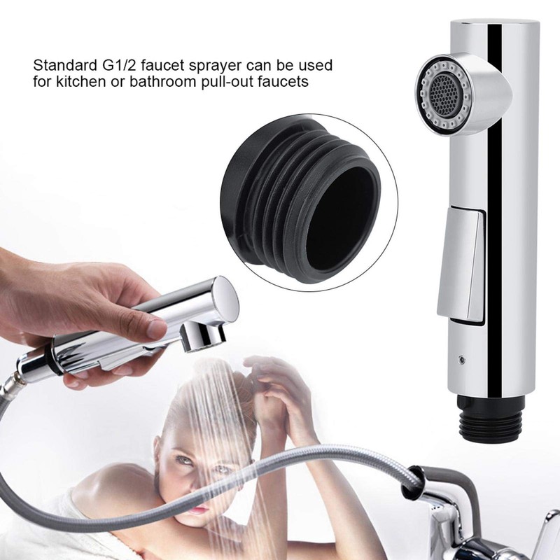 Tyenaza Kitchen Tap Replacement Parts Shower Head, Hand Shower for
