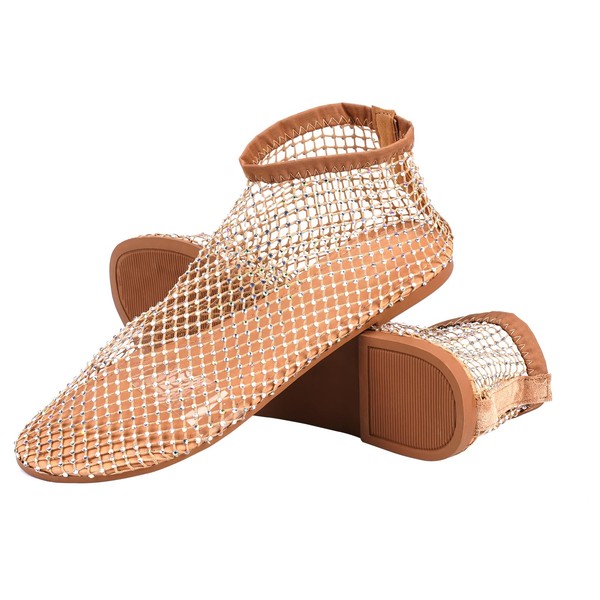 Oartway Mesh Flats, Summer Mesh Ballet Flats for Women, Women