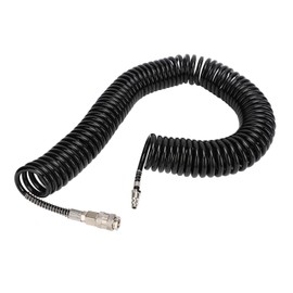 Recoil Air Hose 12m Tangling Resistant Recoil Air Compressor Hose with Bend Restrictor for Air Duster Air Pump