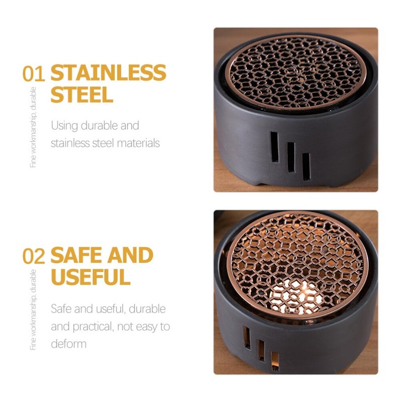 GANAZONO Heater, Japanese Style Teapot Heater, Tea Heater, Base, Metal