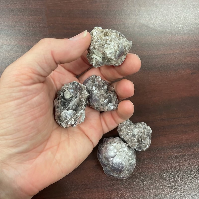 Starborn Coconut Lepidolite Crystal – one piece