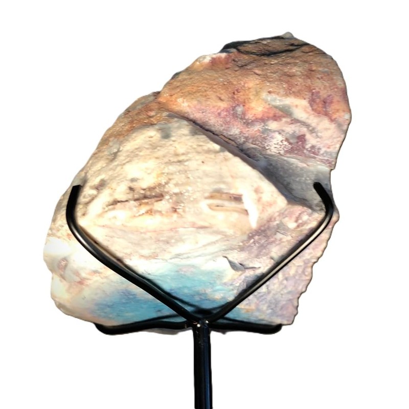 Oil lamp and Mineral Artifact Display Stand for Ancient Oil
