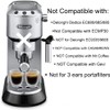 51mm Portafilter 2 Ears with Double Spout Compatible with Delonghi