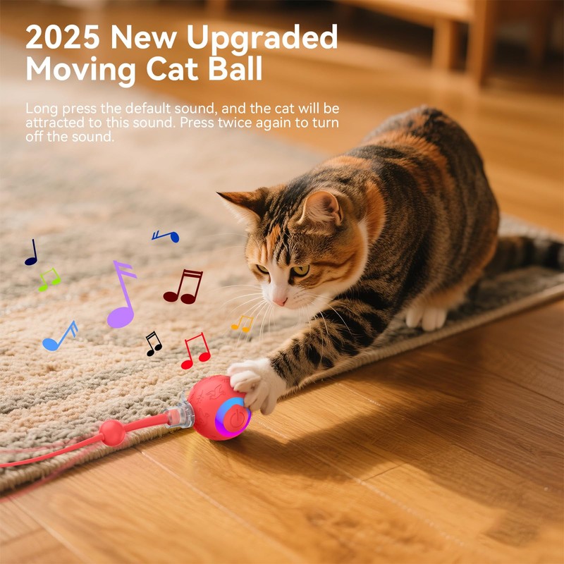 hipibbo Smart Interactive Cat and Dog Toy, Designed Specifically for