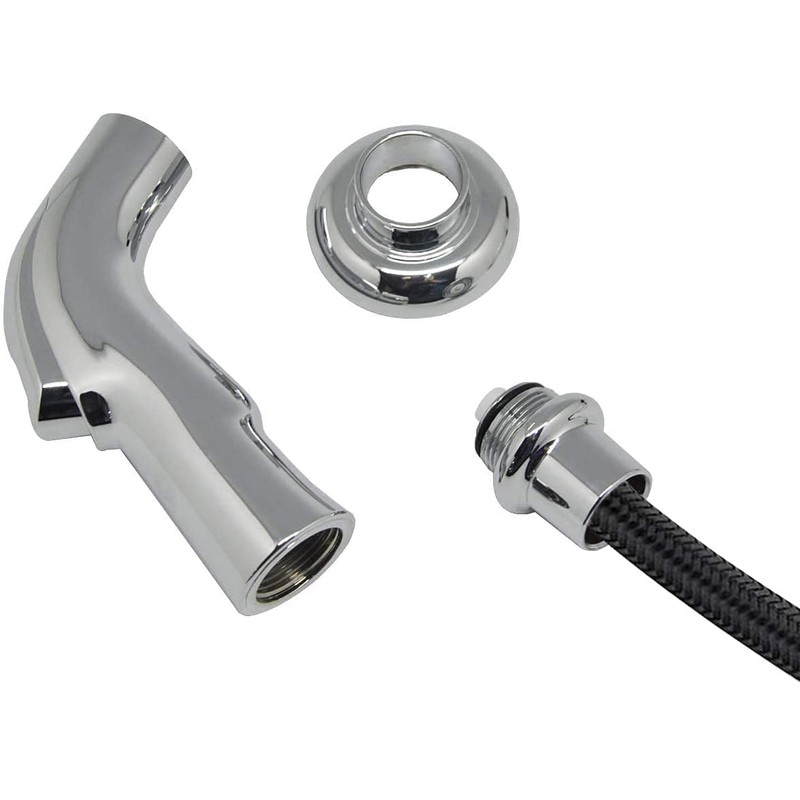 Kitchen Sprayer Chrome Faucet Side Sink Attachment With Spray Head