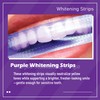 Arma Purple Teeth Whitening Strips（42 Strips） Enamel Safe for Sensitive