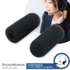 SOUND WARRIOR Genuine Replacement Microphone Windscreen 2 Pack Made in
