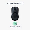 kwmobile Mouse Feet Replacement Compatible with Razer Viper 8k HZ