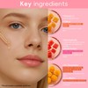 QUIUM Face Serum Skin Care Set, 3Pcs With Citrus, Watermelon,