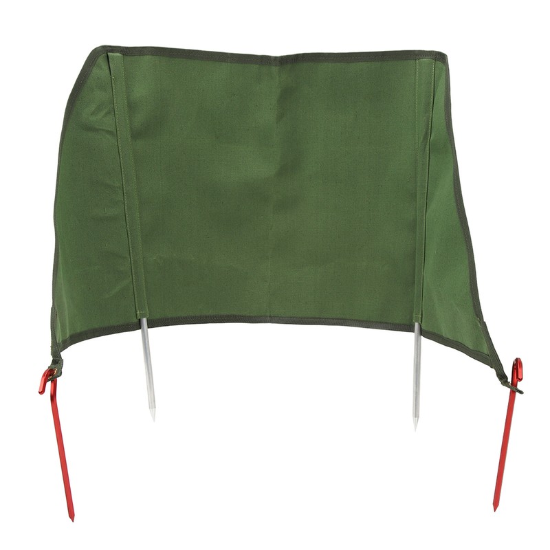 Campfire Windshield Barbecue Windshield Cloth Campfire Windproof Screen Outdoor Bonfire