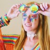 GloFX Kandi Swirl Padded Kaleidoscope Goggles Diffraction Rave Edm Limited