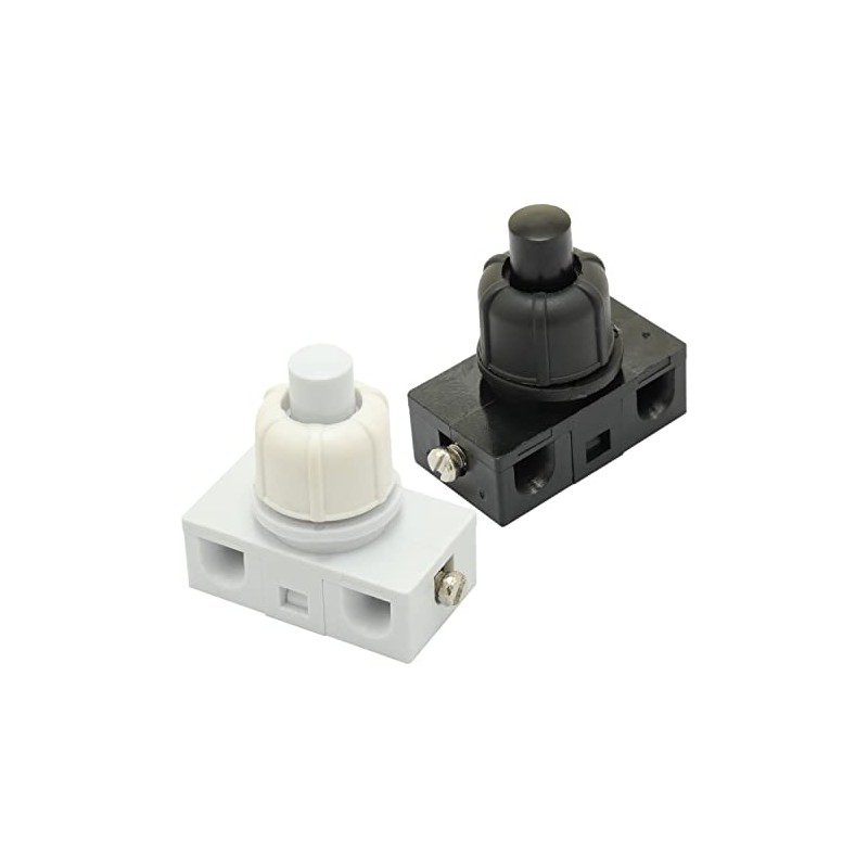 240V 2Amp Electrical Press Button On/Off Switch for Panel Mount