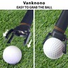 Vanknono 6 Pcs Golf Ball Pick Up Retriever Grabber, Foldable
