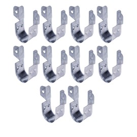 Highcraft DQTN-H112-10 Side Wall Ceiling Mount Vertical Piping Support-Plumbing Extension Bracket-Clamp Strap for Copper, IPS, CPVC, PVC, Galvanized Steel Tubing, 1-1/2