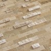 SUNWINGS Peel and Stick Mosaic Natural 3D Stone Self Adhesive