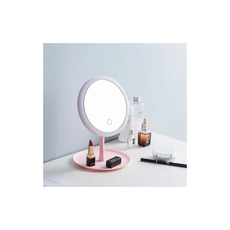 Espejo Touch Luz Led Aro De Luz Inalambrico P. Maquillaje