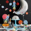 No Brand 3-2-1 Blastoff! Outer Space Birthday Party Candles, Set