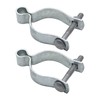 Aiwaiufu 2 Pcs 2-3/8" Chain Link Fence Gate Post Hinge