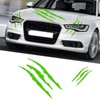 2Pcs Car Hood Cover Sticker Claw Mark Style Universal Engine
