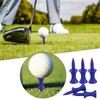 RNBEVANSANNE 150 Count Blue Castle Golf Tees Plastic 1-1/2 Inch