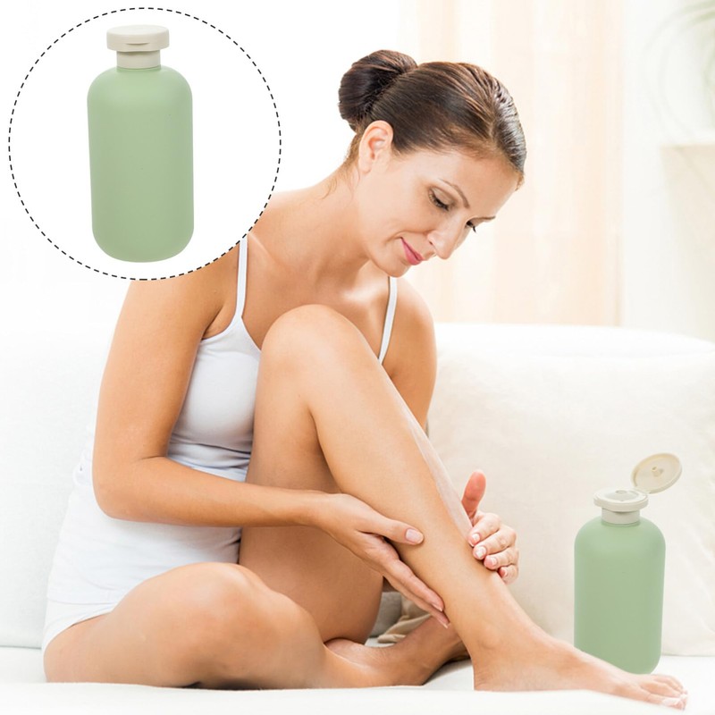 Travel Bottles 300ML Refillable Shampoo Conditioner Bottles Squeeze Bottles with