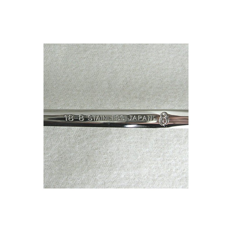Nagao Pierced Yogurt Spoon, Plain, 10.6 inches (268 mm), 18-8