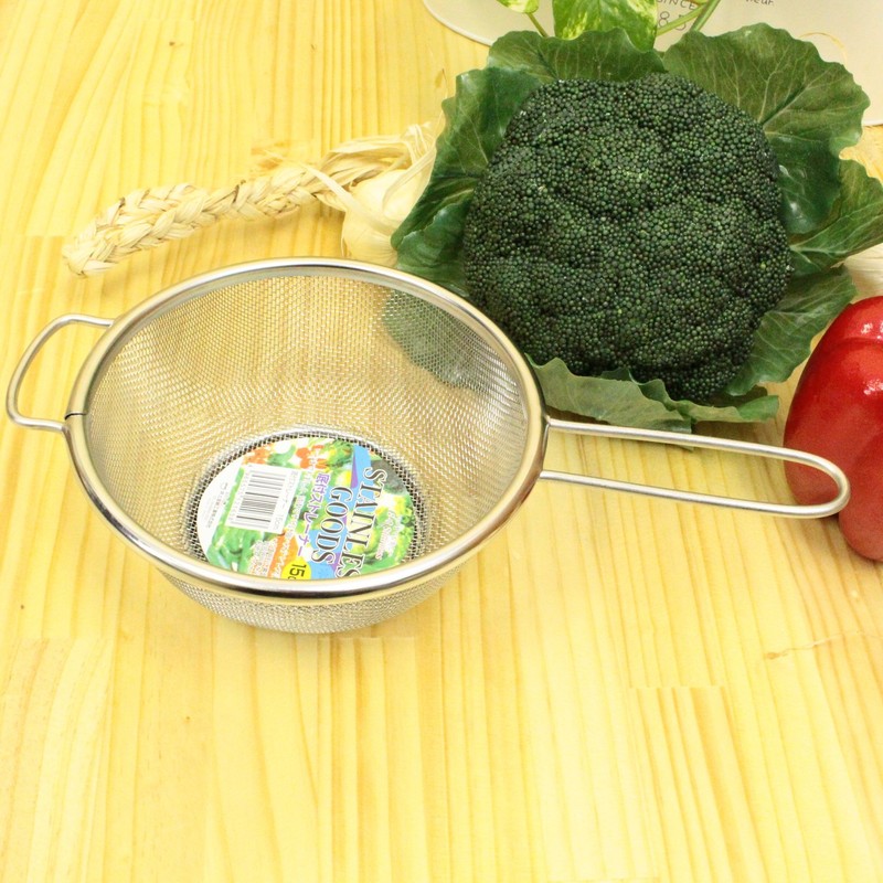 Inoue Kaami Industrial Strainer 5.9 inches (15 cm), Bottom Included,