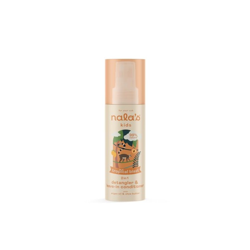 Nala's Kids Tropical Blast Detangler with Argan Oil, Shea Butter