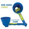 Protein Scoop – 2pcs Sliding Protein Powder Scoop with Built-in