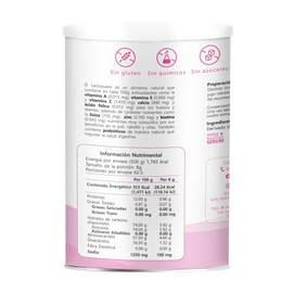 Femme Lactosuero en Polvo Natural, Nutrición y Cuidado para la Mujer, 500g, Francés