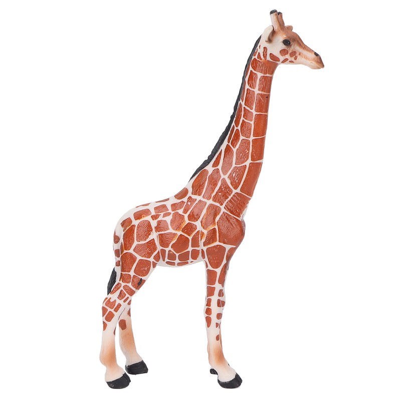 6Pcs Animals Toys Set Simulation Vivid Wild Jungle Zoo Plastic