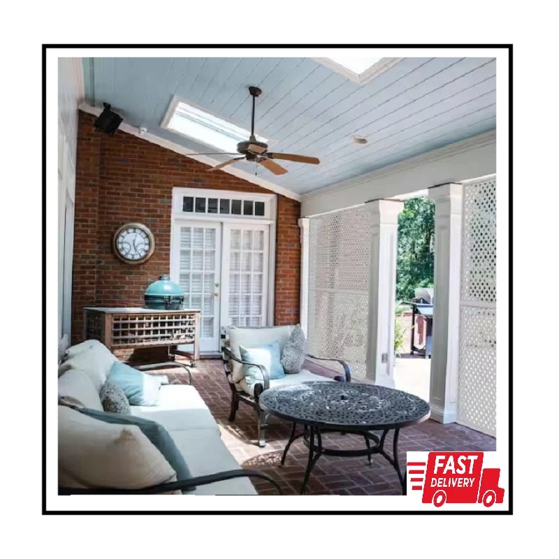 Veranda 4 ft. x 8 ft. White Privacy Diamond Vinyl