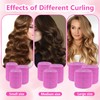 TopBine Self Grip Rollers Hair Curlers 30Pcs Set with 18Pcs