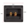 [Banana Plugs x 2] Embedded Type Box Type Speaker Terminal