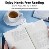 Book Clip Page Holder for Reading Transparent Book Opener Clips