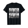 Funny Hedgehogs Rockers Animals Rock Music Emo Punk Band T-Shirt