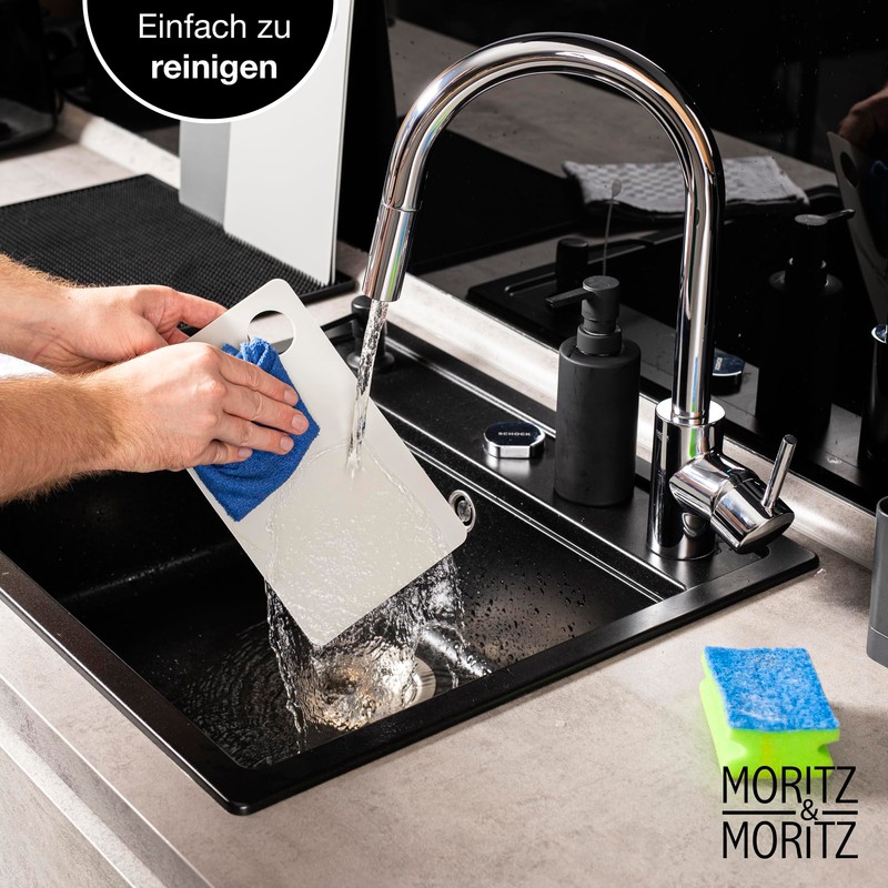 Moritz & Moritz 4 x Flexible Plastic Thin Chopping Boards