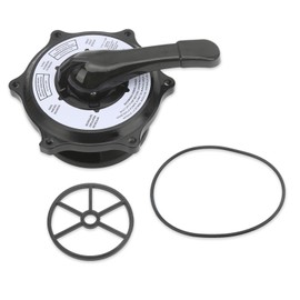 SZQBZMJ SPX0710XBA17 Key Cover and Handle Assembly Compatible with Hayward SP0710 SP0710X SP0711 SP0712 1-1/2" Vari-Flo Multiport Valves
