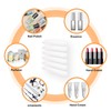 BTremary Acrylic Shelves Nail Polish Wall Mounted Holder Paint Organizer
