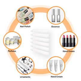 BTremary Acrylic Shelves Nail Polish Wall Mounted Holder Paint Organizer Storage Rack Clear 6 Pack Hanging Nail Polish Shelf Floating Wall Mount Hold up to 96 Bottles.